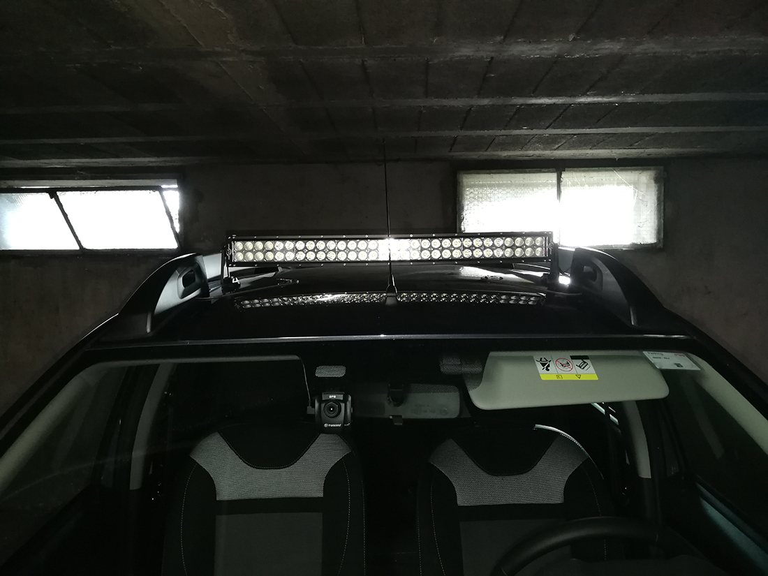 Lampe LED Intérieure Pour Toit UTV/ATV - 18 LED, étanche, Montage Sur Barre De Sécurité, Pour Polaris Et Autres Modèles